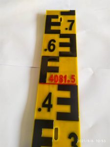 Mira limnimétrica 3